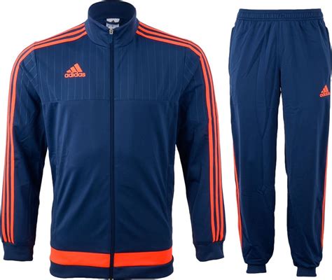 adidas tiro 15 trainingspak blauw oranje